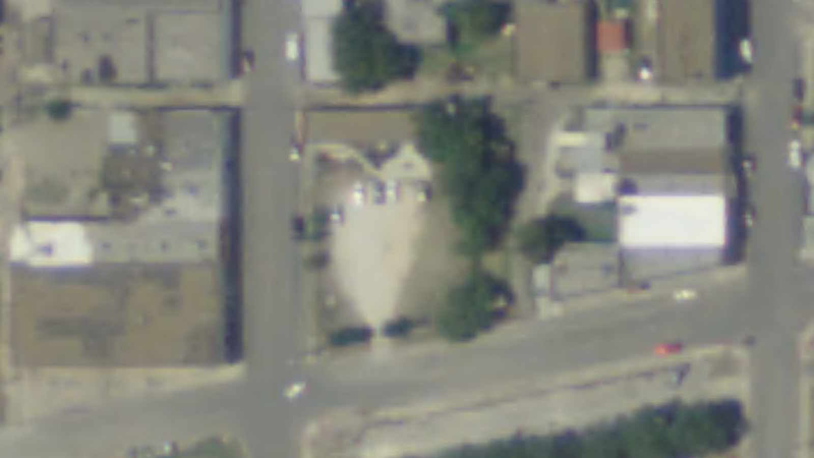 2008 aerial view of the 62 S. King parcel